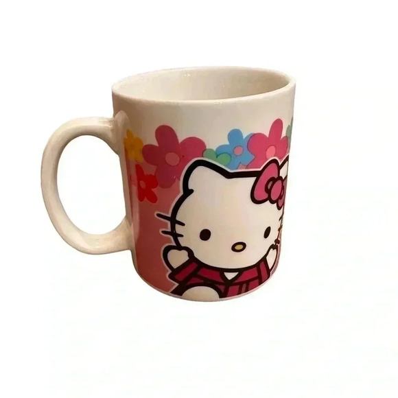 Hello Kitty 2003 Sanrio Graduation Class of 2003 Vintage 10oz Tea Coffee Mug - Picture 1 of 7